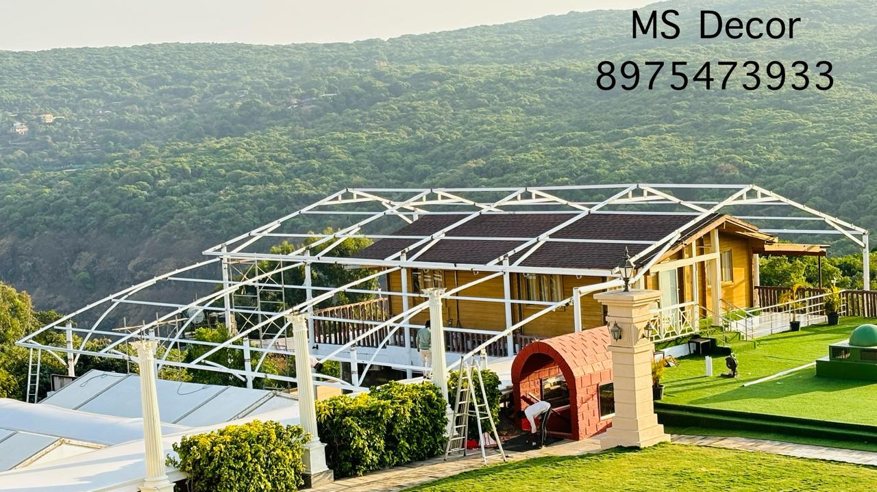 Hotel Half Round Tensile Structure